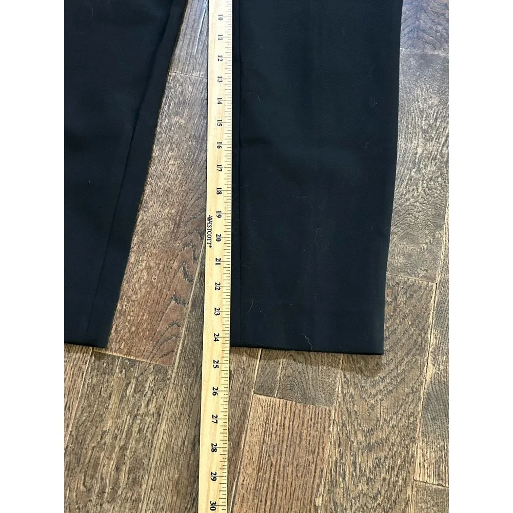 J.Crew woman's cropped stretch dress pants size 6 Black